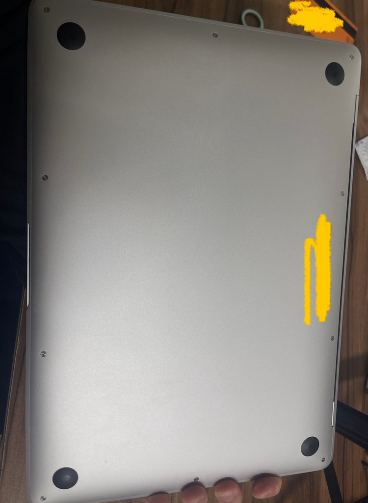 애플 맥북에어 m1 실버 램 16gb 512Gb 풀박 (s급)--3