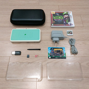 뉴닌텐도 2dsxl튀동숲에디션 + 게임