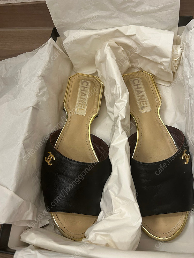 샤넬 로고뮬 정품--1