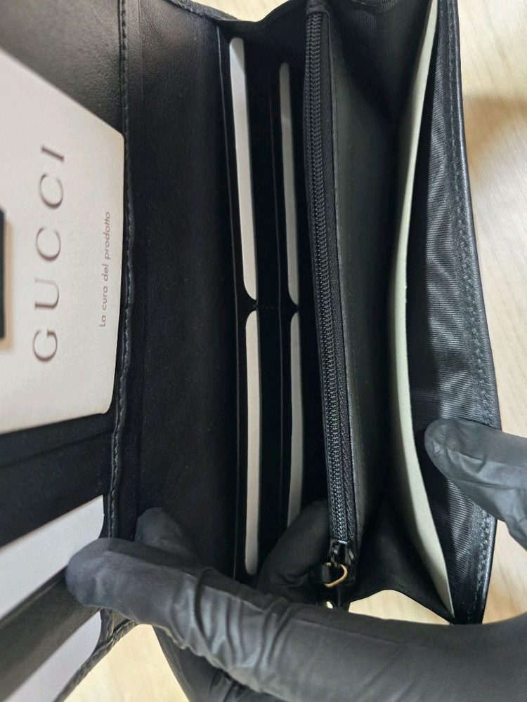 구찌 마이크로시마 여성 장지갑 ( 새상품 )--4