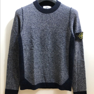 스톤아일랜드 정품 11주년 배색 니트 이미지