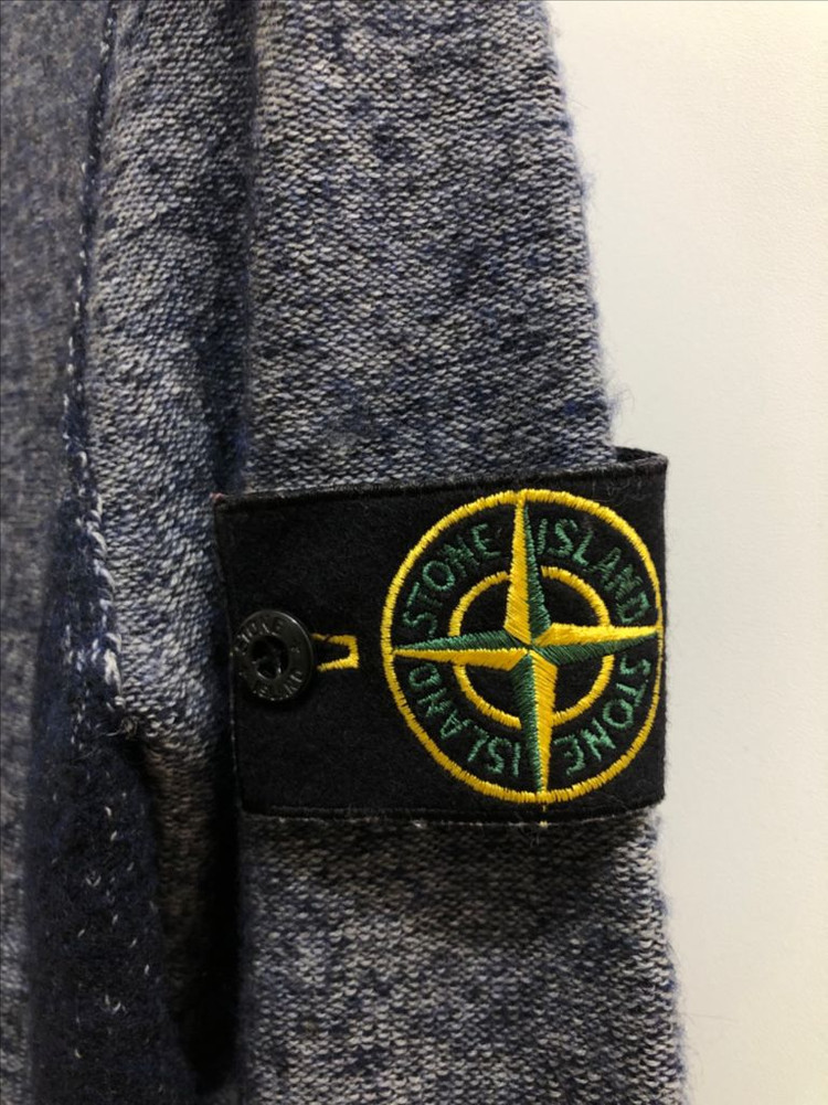 스톤아일랜드 정품 11주년 배색 니트 이미지