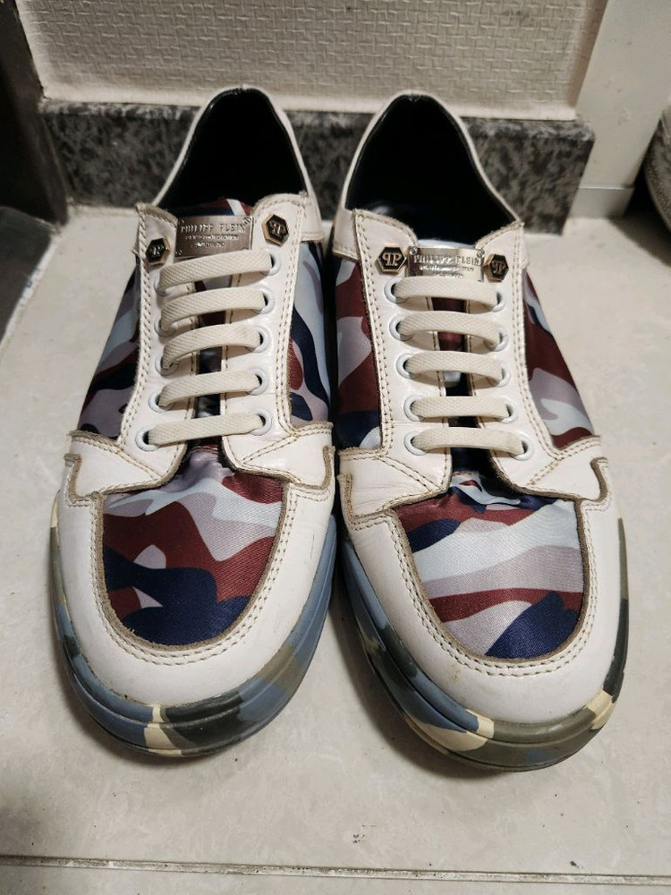 필립플레인 남자단화 가죽스니커즈265--1