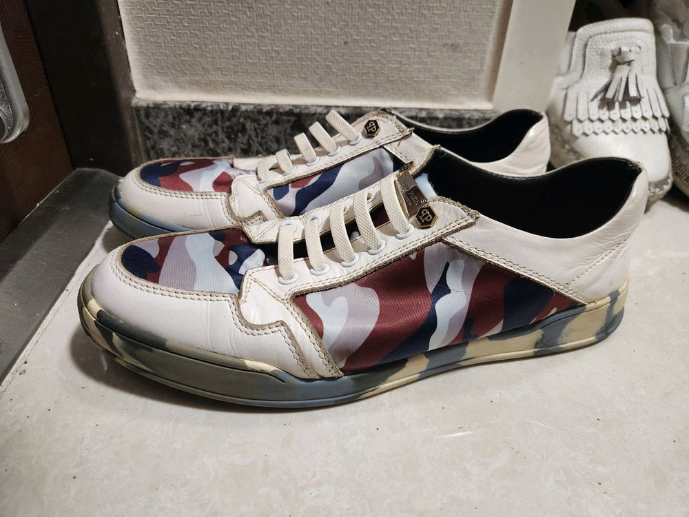 필립플레인 남자단화 가죽스니커즈265--5