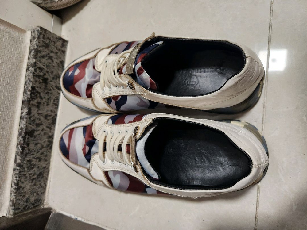 필립플레인 남자단화 가죽스니커즈265--6