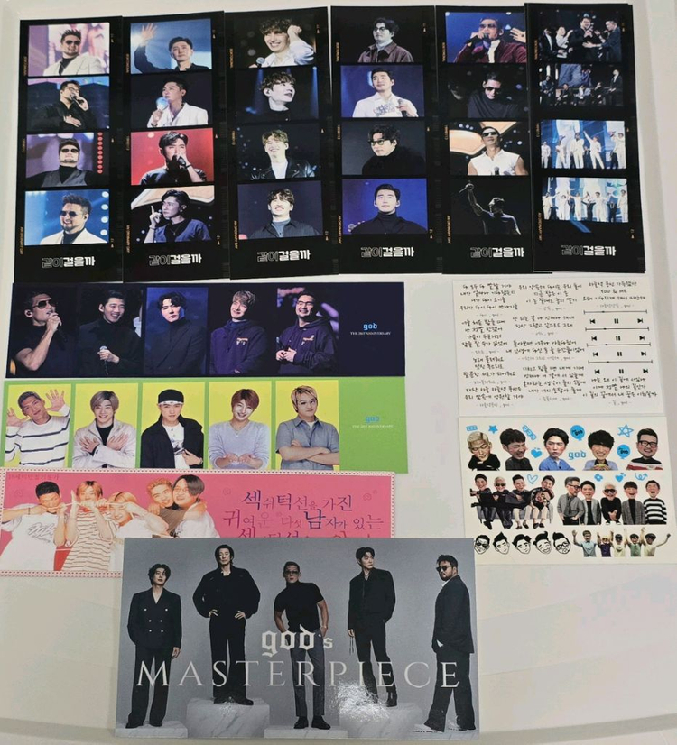 <일괄판매>지오디 굿즈 필름 토이카메라+응원봉슈슈+베베지오디+ 투러브 악세사리+쏠곰--9