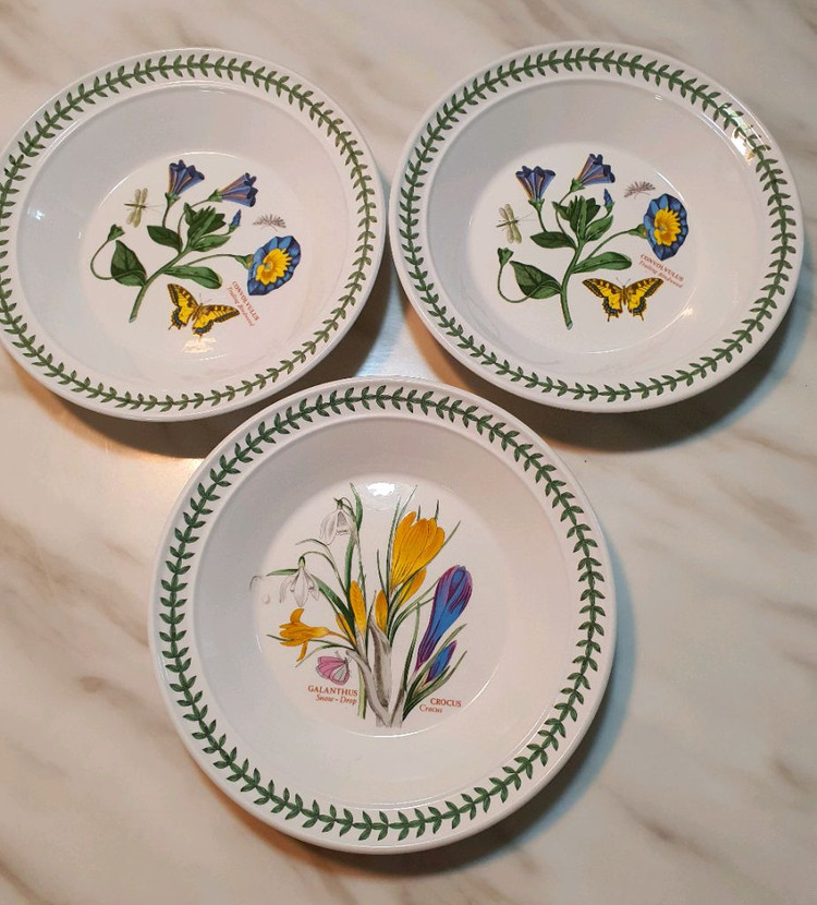 영국포트메리온 초창기 희귀로고 파스타볼3개일괄--1