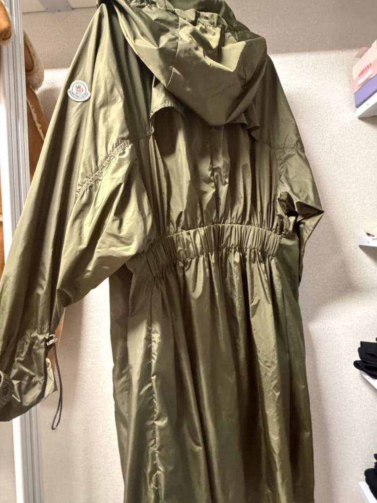 새상품) 몽클레어 롱 바람막이 1사이즈 이미지