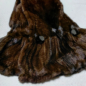 까르벤정 밍크 목도리