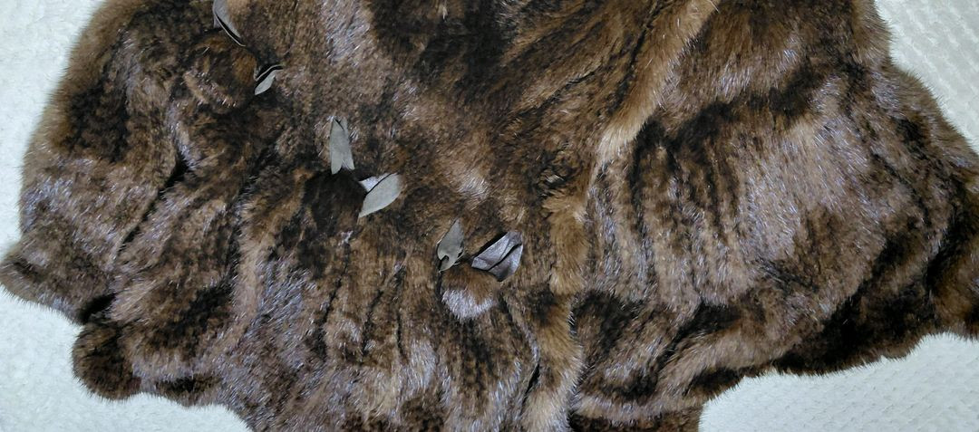 까르벤정 밍크 목도리--1