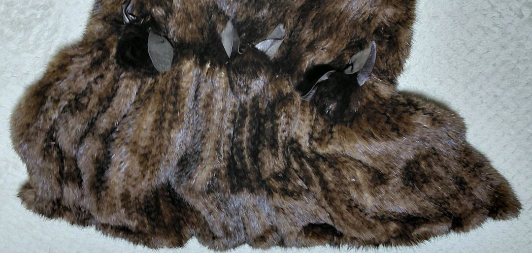 까르벤정 밍크 목도리--2