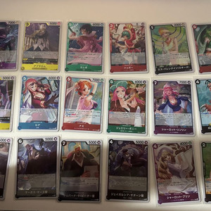 원피스 일판 카드 모음