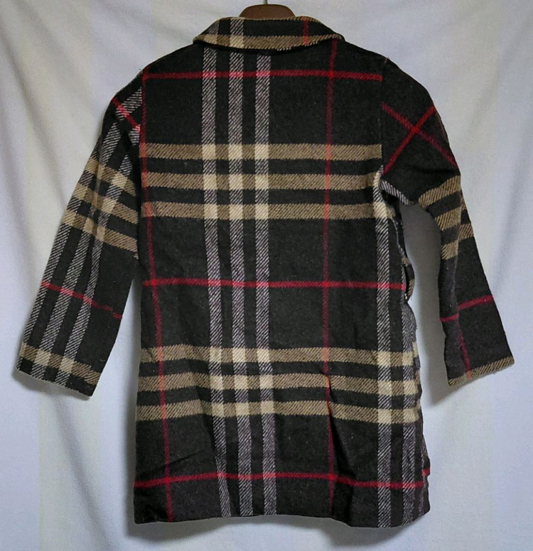 키즈 버버리 코트 13Y--1