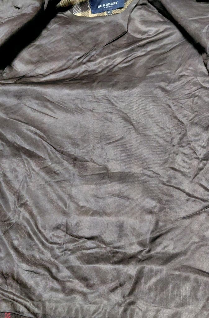 키즈 버버리 코트 13Y--5