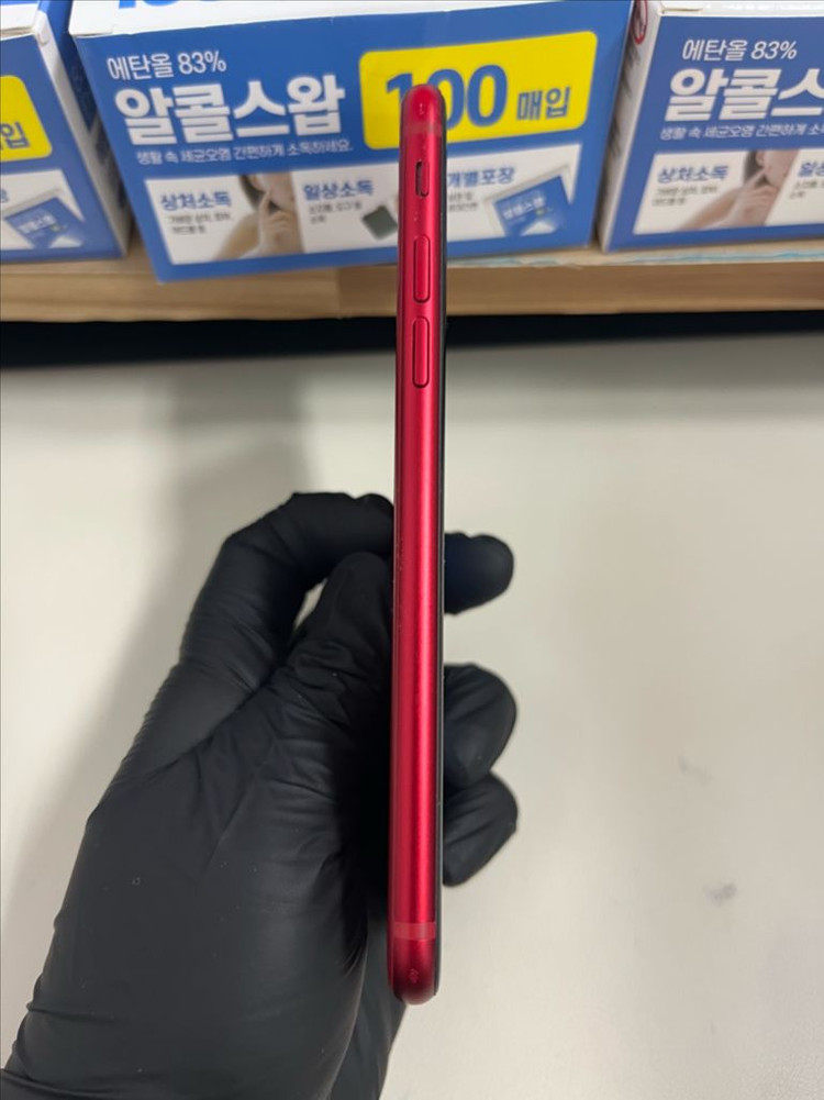 아이폰Se3 128G 레드 A급!--5