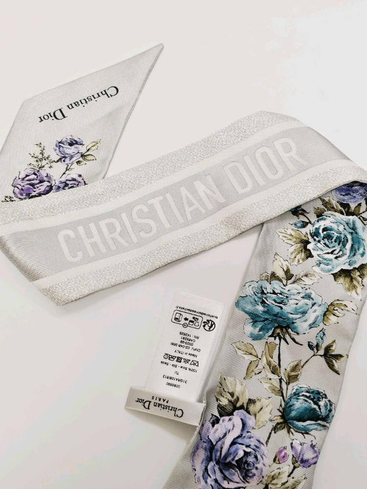 디올 Granville 미차 스카프 그레이 멀티컬러 (정품) 이미지