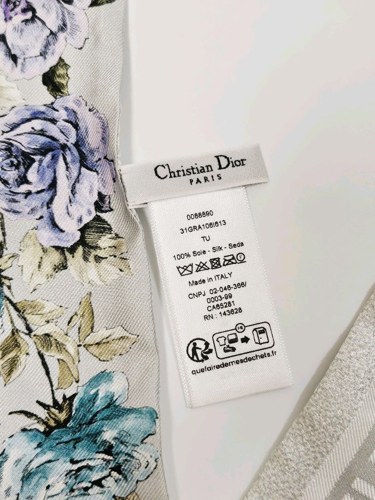 디올 Granville 미차 스카프 그레이 멀티컬러 (정품) 이미지