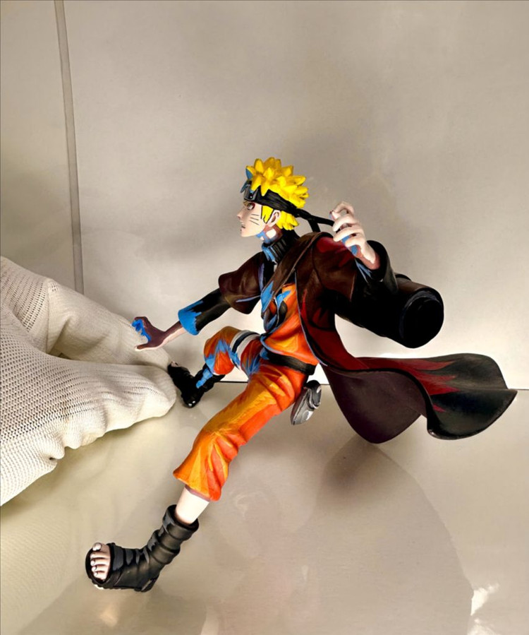나루토 질풍전 2D리페인트 선인모드 레진 구미호 룩업 사스케 사쿠라 리페인팅 나뭇잎마을 차크라 도색 나선환 피규어 이미지