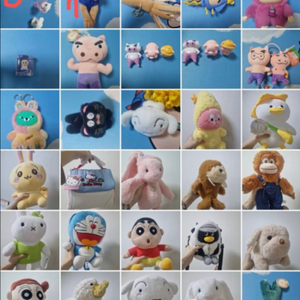 캐릭터 인형 팝니다 (인형뽑기, 귀멸의 칼날, 짱구 피규어 다수) 이미지