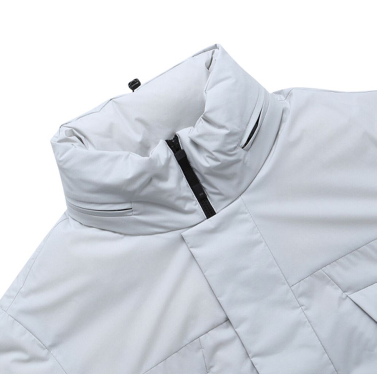 K2 수지 패딩 씬에어 라이트 스노우 그레이 이미지