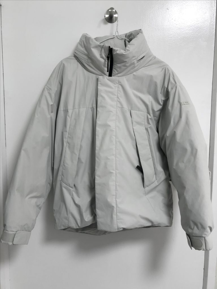 K2 수지 패딩 씬에어 라이트 스노우 그레이 이미지