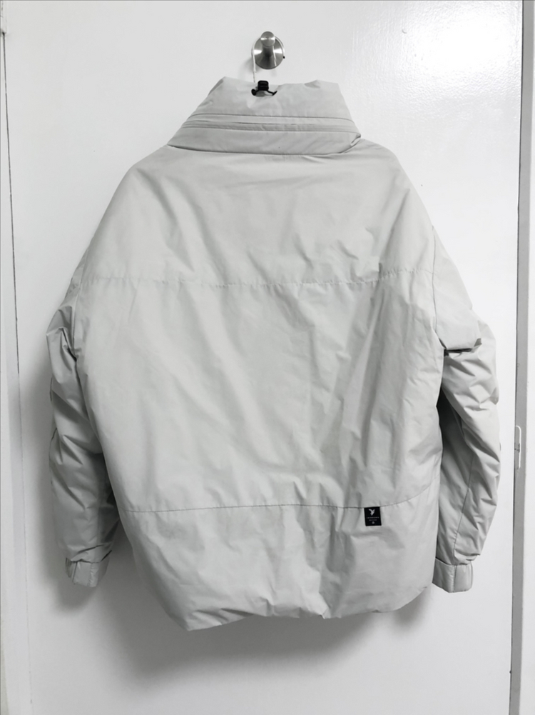 K2 수지 패딩 씬에어 라이트 스노우 그레이 이미지