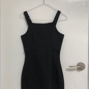 블랙 미니 드레스 원피스