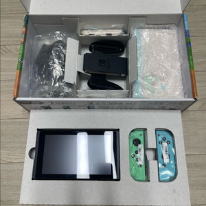 풀박스 ) 닌텐도 스위치 배터리 개선판 모여봐요 동물의 숲 에디션