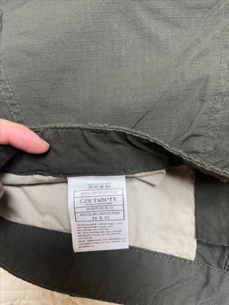 칼하트 레귤러 카고 팬츠 새것 31--2