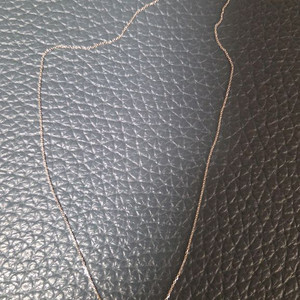 미니골드 14k 더블로엔(화이트 골드) 목걸이