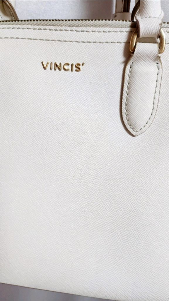 (단종)빈치스 정품 소가죽 가방 데일리백 추천! 사다리꼴 가방 토트백 크로스백 여성가방 핸드백--3