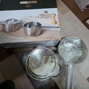 로얄튜더 블랙퀸 냄비 세트 새상품 / 무료배송
