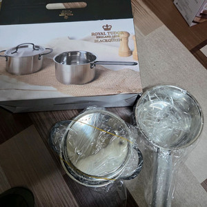 로얄튜더 블랙퀸 냄비 세트 새상품 / 무료배송