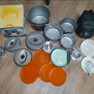 코베아 경질 코펠 10인용 풀박스 세트 새거