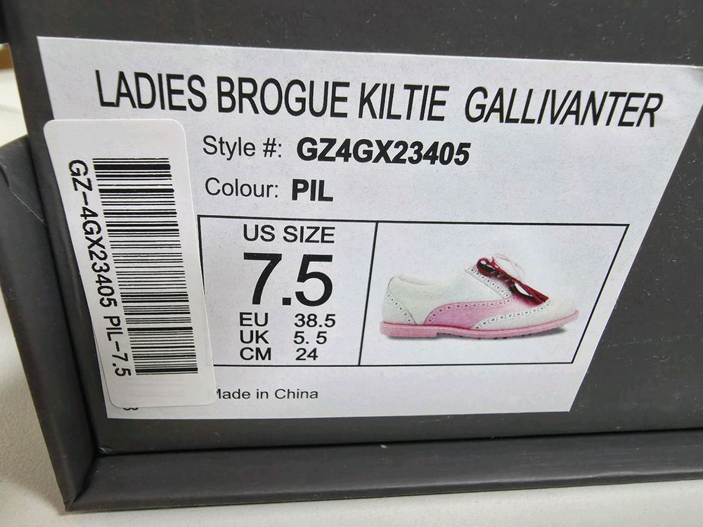 지포어 여지골프화 미사용 신품 240mm 갈리벤터--4