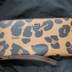 여성용 호피장지갑