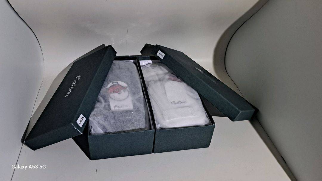 MALBON GOLF TWO POCKETS BELT BAG--2