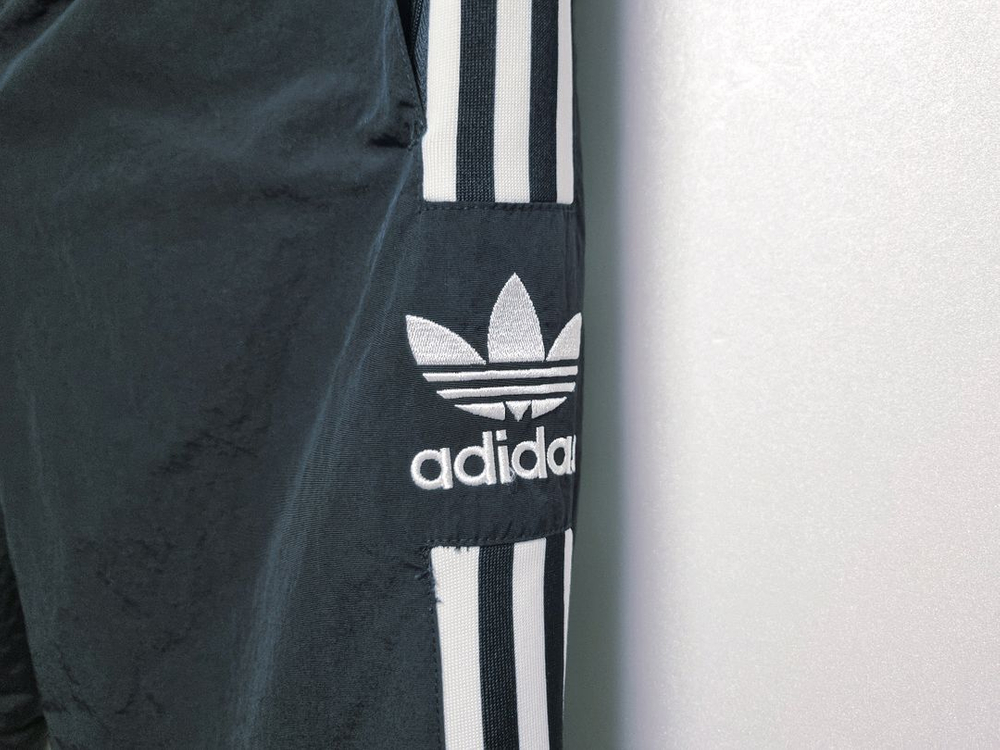 남성 아디다스 OG 불꽃 락업 우븐 트랙 팬츠 바지 트레이닝복 검정 블랙--6