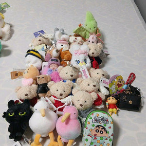 캐릭터 인형 모음 이미지