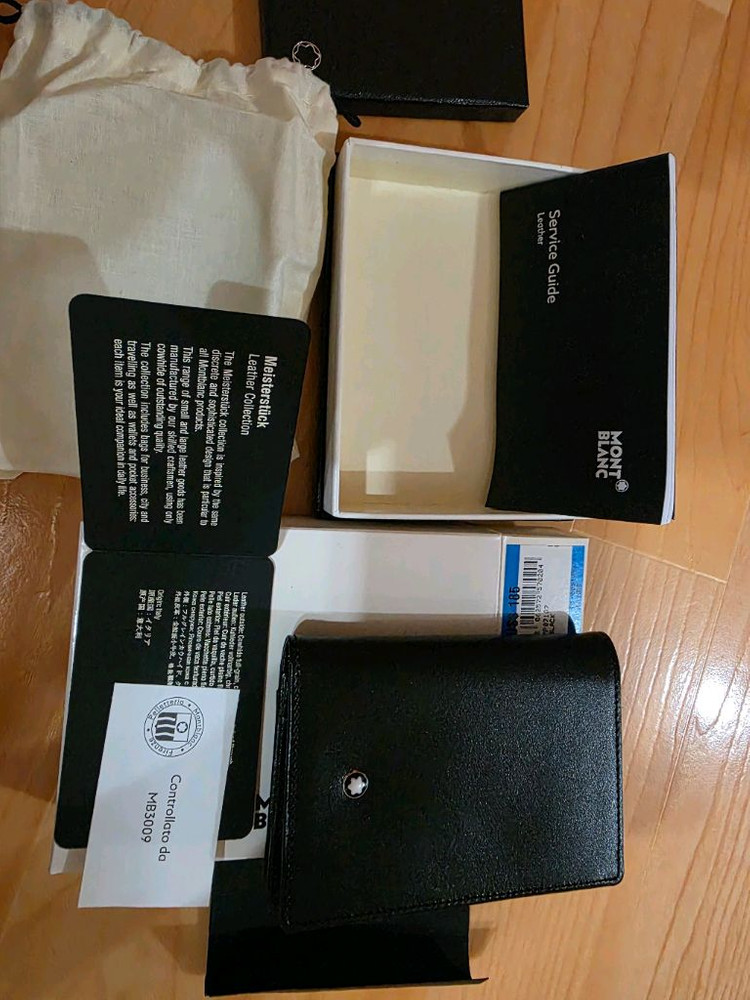 몽블랑 카드 ㆍ명함 지갑 이미지