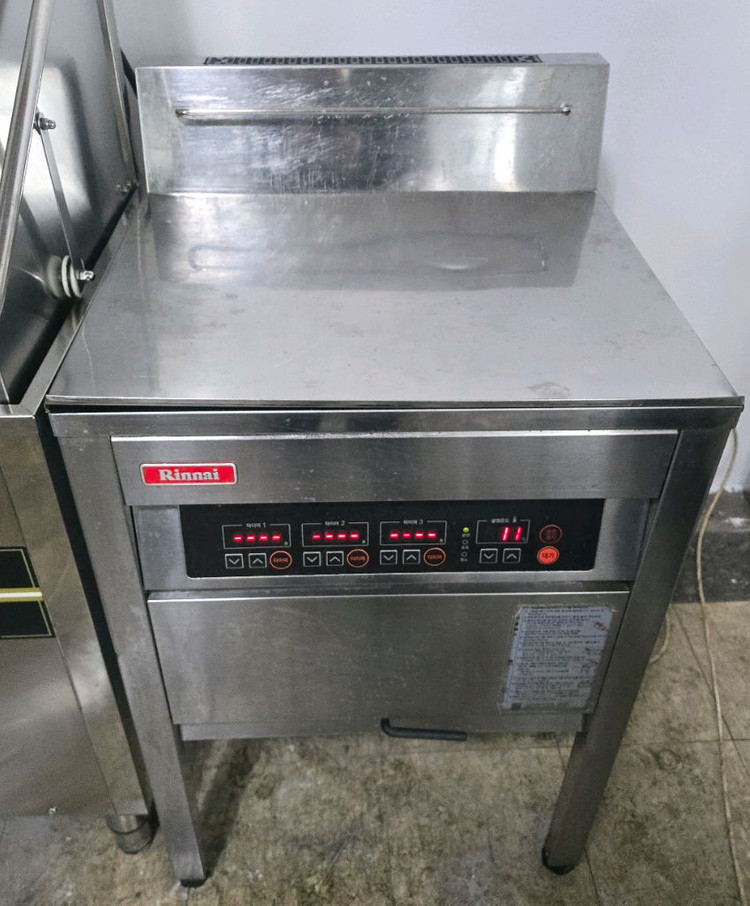 튀김기 린나이 도시가스 업소용 31L 근처배송 이미지