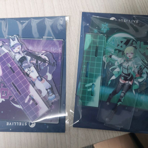 스텔라이브 아크릴 디오라마 갤럭시 스토어 콜라보 텐코 시부키 북희 이미지