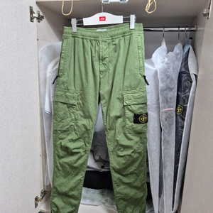 한글택 스톤아일랜드 카고조거팬츠30
