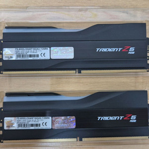 지스킬 트라이던트 DDR5 32GB 6000MHz CL30 RGB 서린 정품