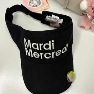 마르디메크르디 썬캡 골프모자 러닝모자