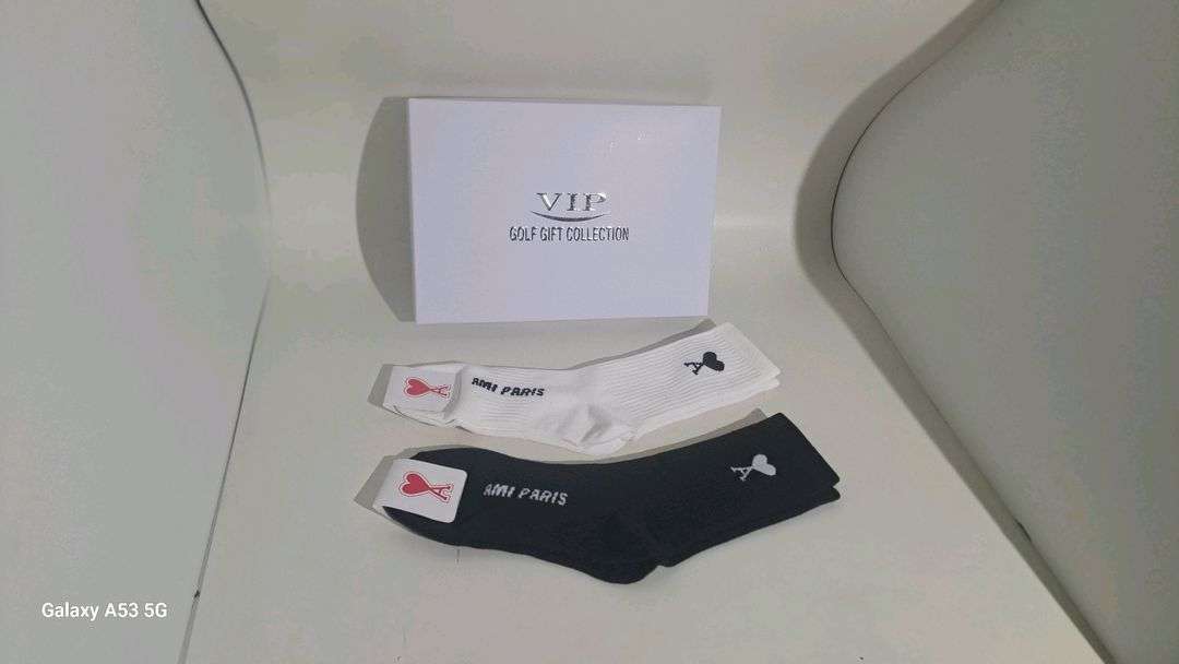 브랜드별 골프양말 5켤레 세트--1