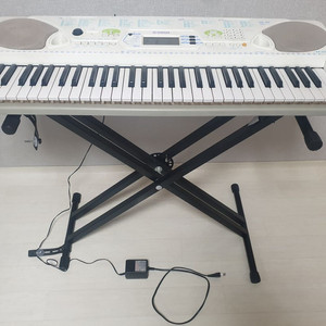 [거치대 포함] 야마하 EZ-J25 라이팅 키보드 (건반 일부 불량/저렴하게)