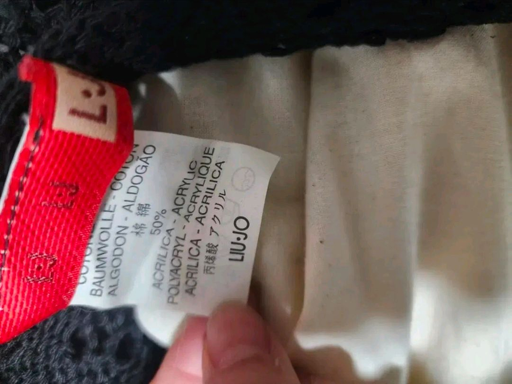 (새상품)이태리 Liu.Jo 핸드메이드 니트 판쵸ㅡFree--4