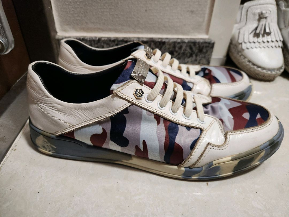 필립플레인 남자단화 가죽스니커즈265--2