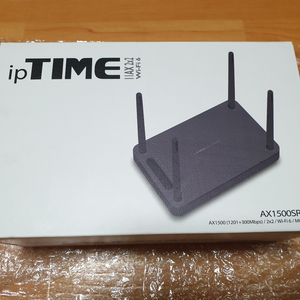 ipTIME-AX1500SR(유.무선공유기)/블랙/미개봉